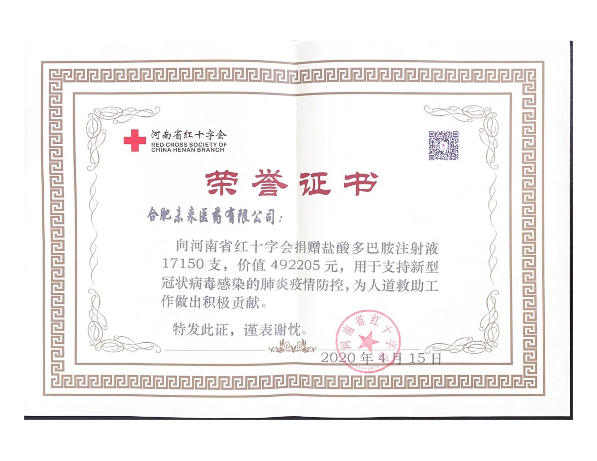 合肥悟空平台捐赠证书（河南红十字）_00